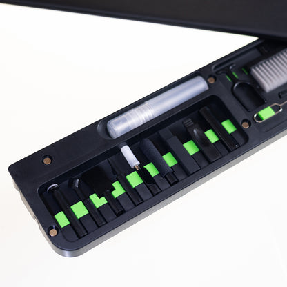 Repose poignet ergonomique Gamakay avec kit de nettoyage 21-en-1 pour clavier 85%