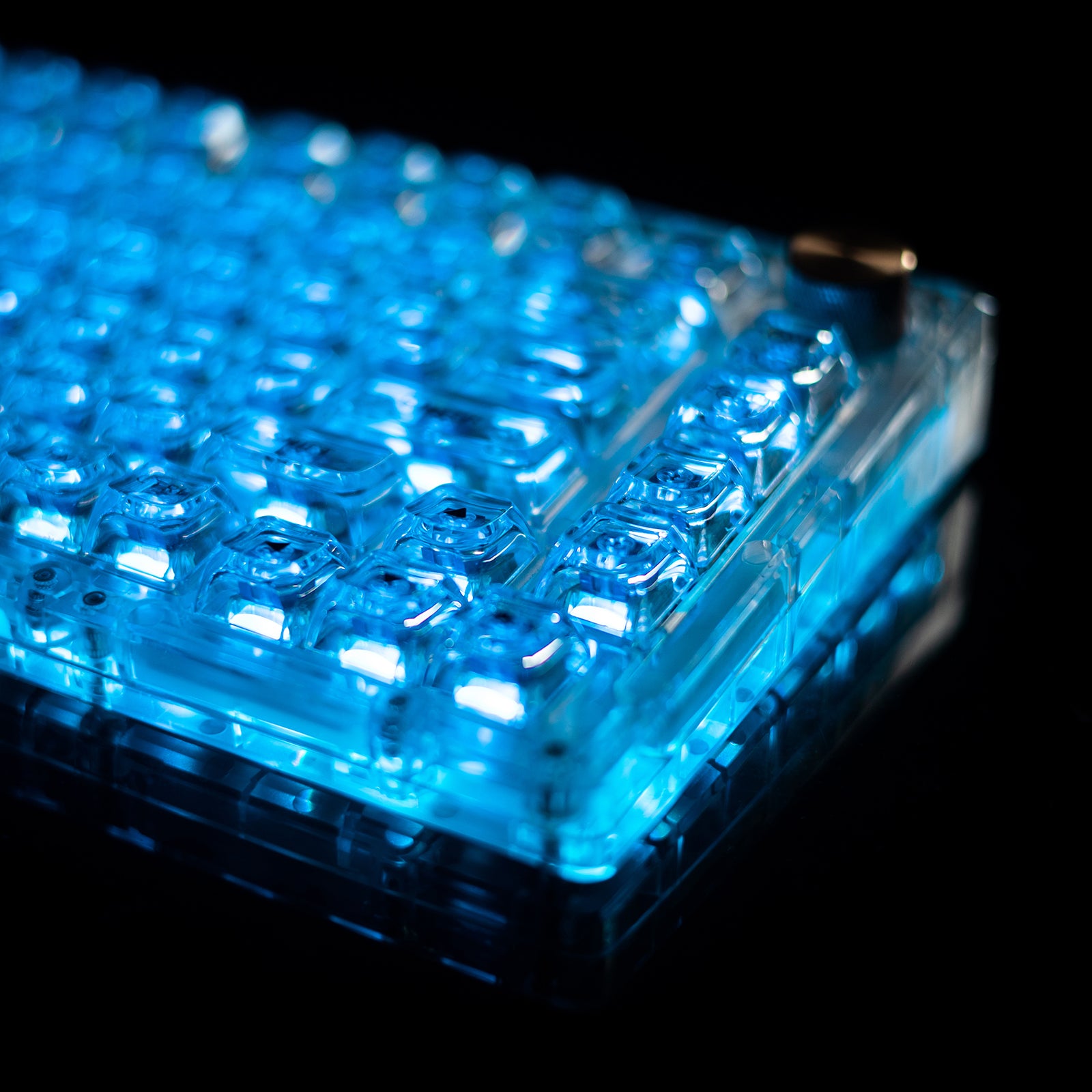 Gamakay 113 touches Keycaps transparents