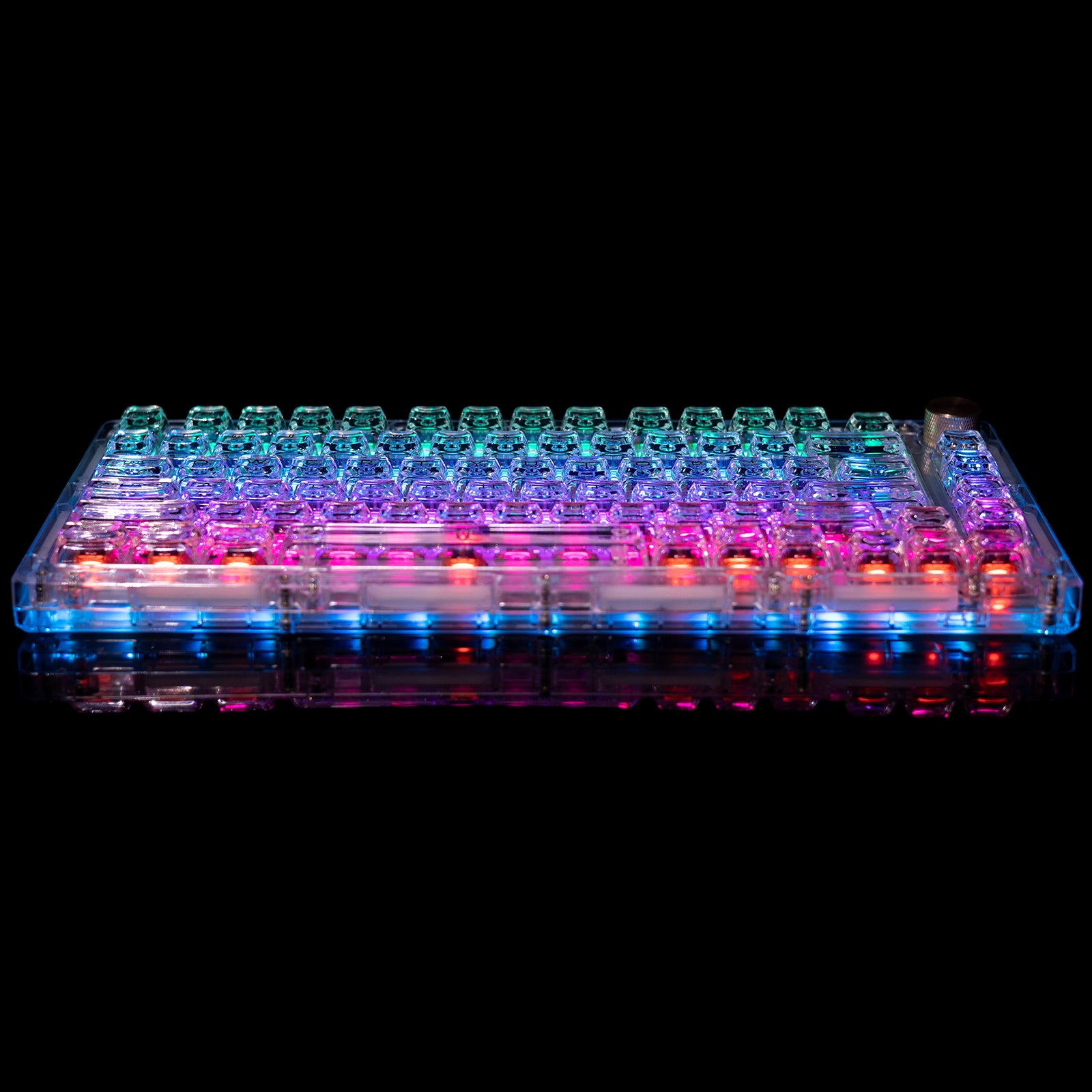 Gamakay 113 touches Keycaps transparents