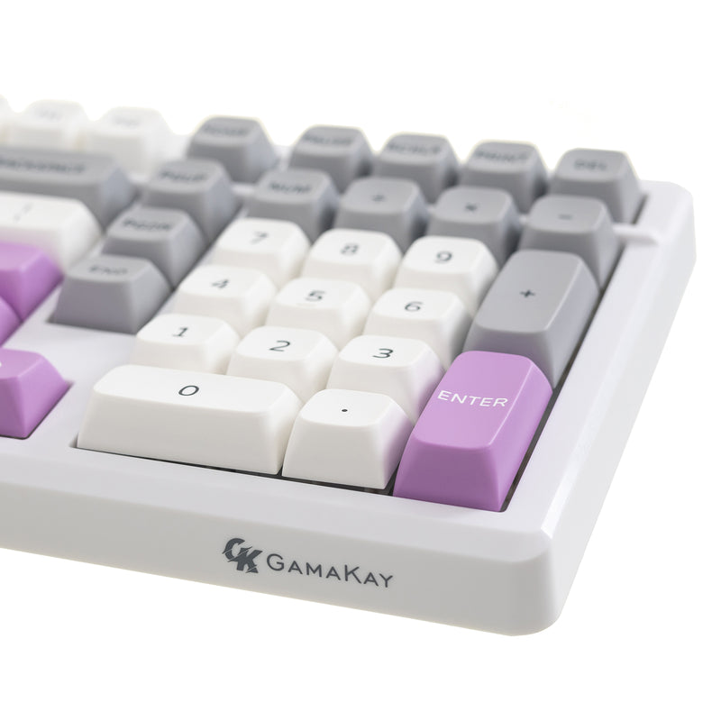 Teclado mecánico personalizado inalámbrico 98% Gamakay TK101 con teclado numérico