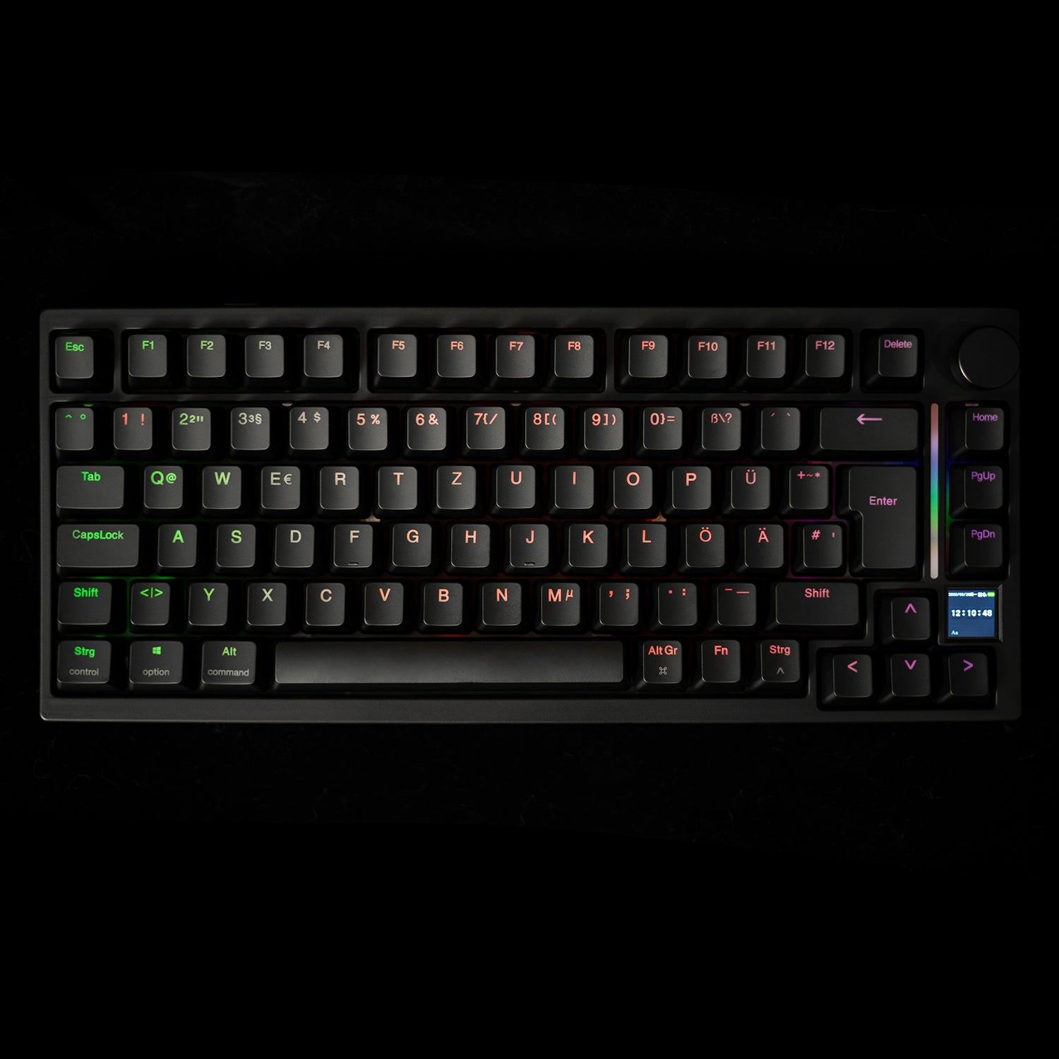 Gamakay TK75he V2 Hall Effect Clavier 8K Taux de sondage RT Précision