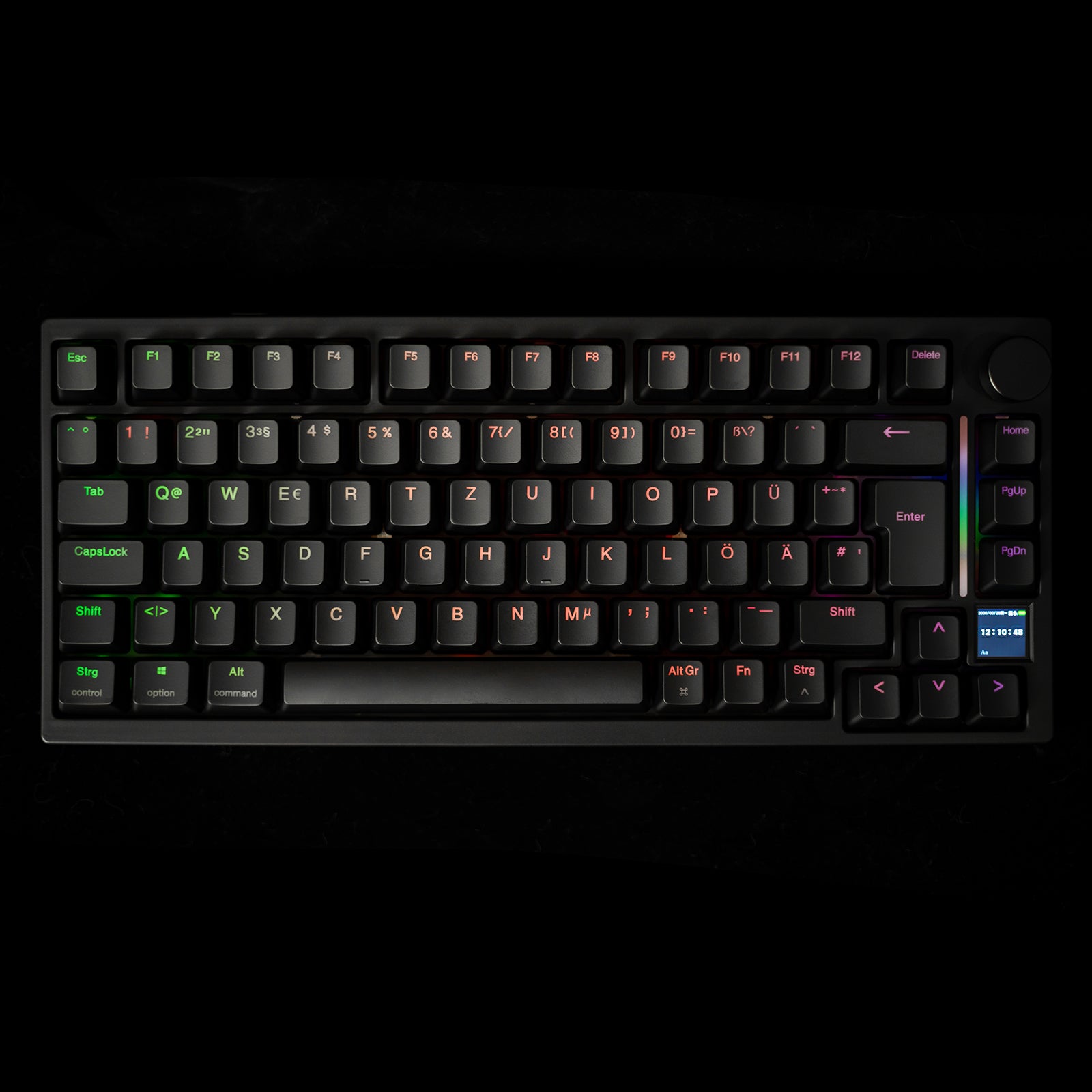 Gamakay TK75he V2 Hall Effect Clavier 8K Taux de sondage RT Précision