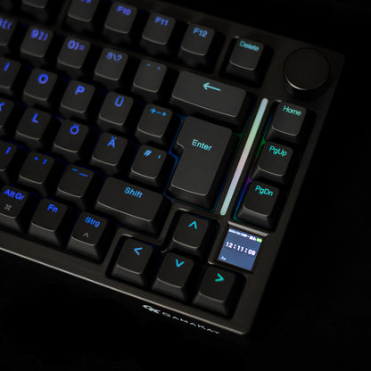 Gamakay TK75he V2 Hall Effect Clavier 8K Taux de sondage RT Précision