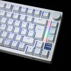 Gamakay TK75HE V2 Teclado Hall Effect 8K Polling Rate RT Precisión