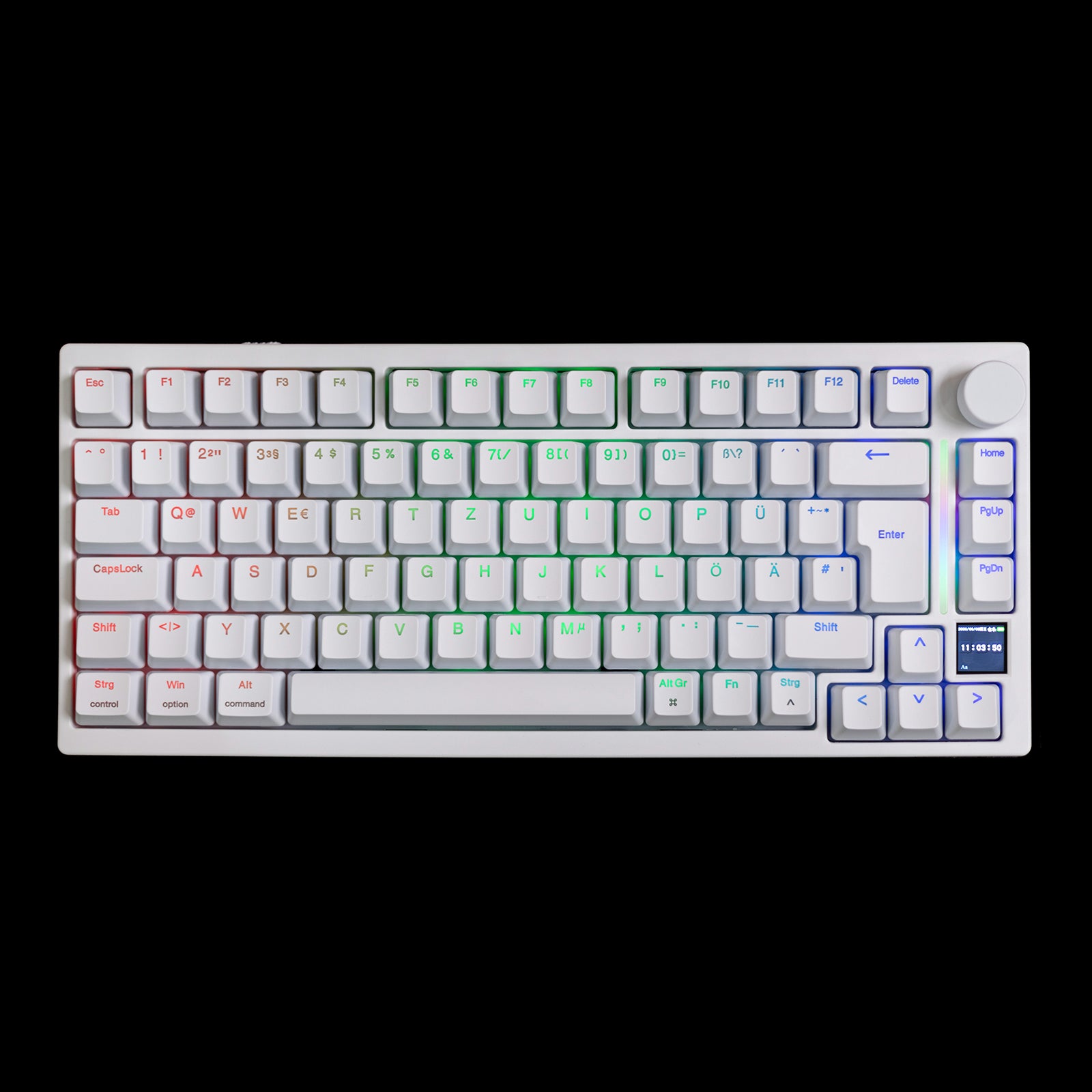 Gamakay TK75HE V2 ISO DE Hall Effect Keyboard Tri-Mode 8K