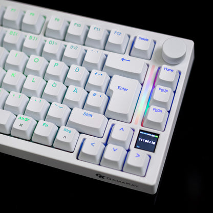 Gamakay TK75HE V2 Hall Effect keyboard 8K Polling Rate 0.005mm RT Accuracy