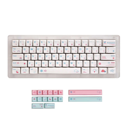 Gamakay 132 Keys Weather Theme Keycaps Set