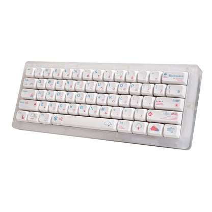 Gamakay 132 Keys Weather Theme Keycaps Set