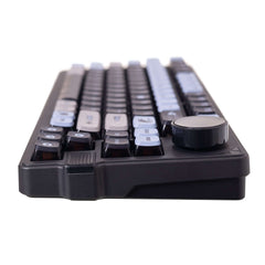 Teclado mecánico Gamakay LK75 75% con pantalla inteligente TFT y perilla