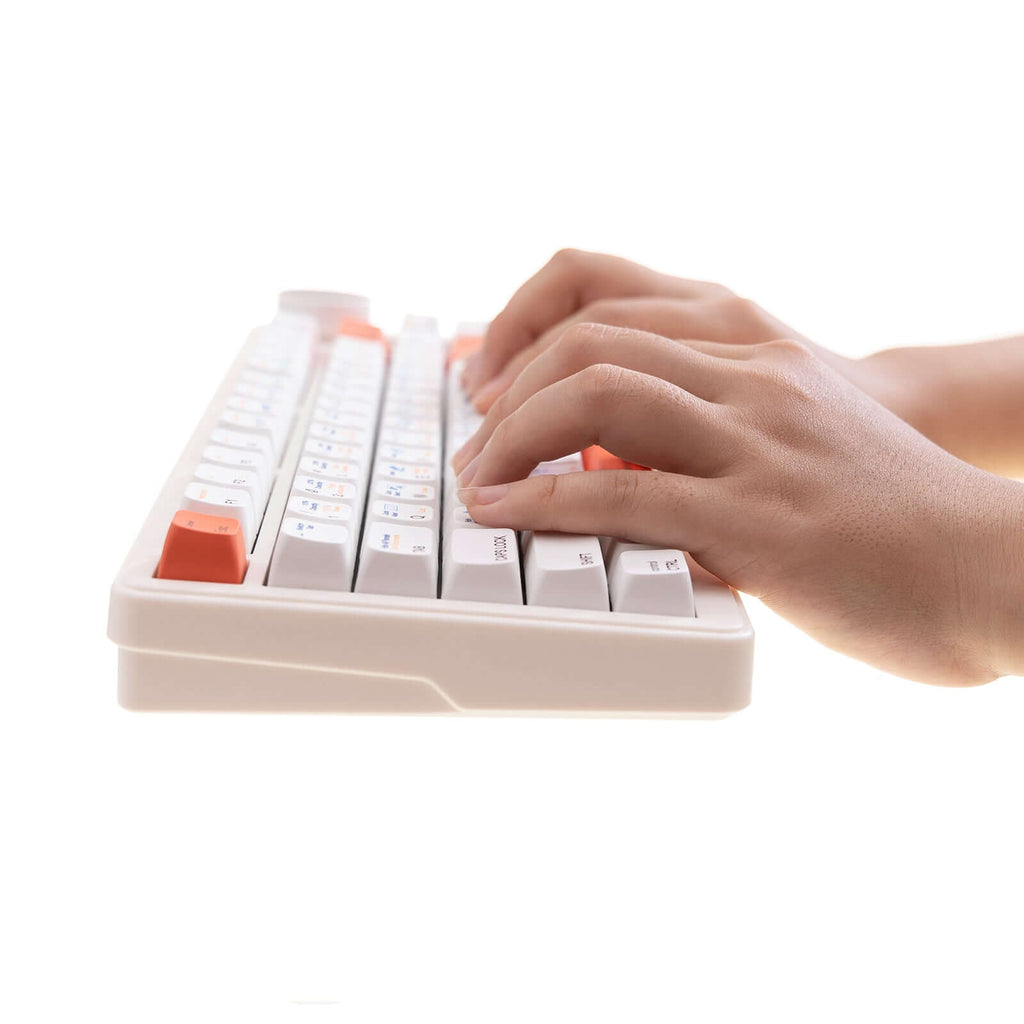 TFT Smart Display & Knob Mechanical Keyboard | Gamakay LK75