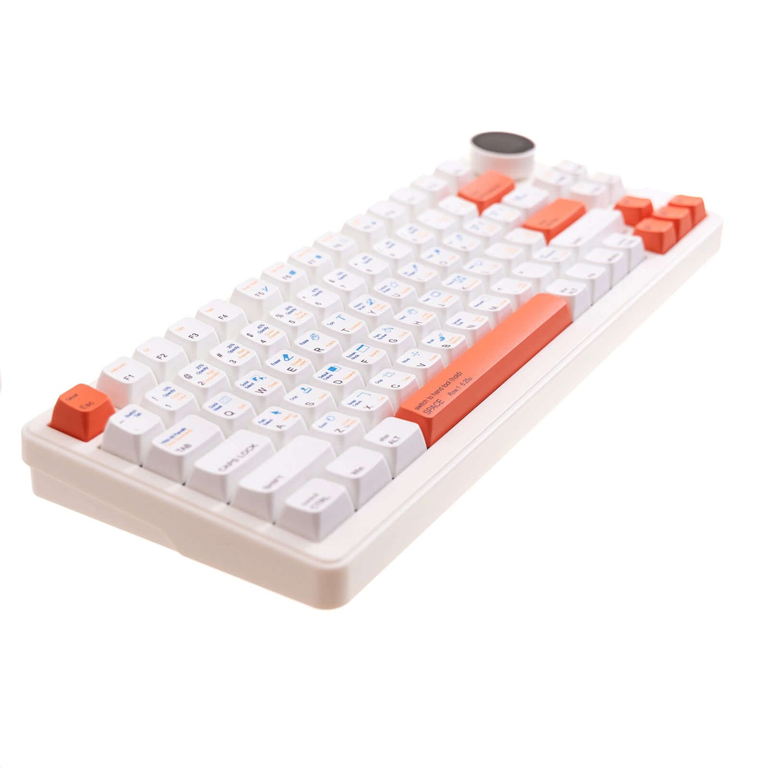 Gamakay LK75 75% Mechanical Keyboard with TFT Smart Display &amp; Knob