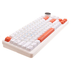 Teclado mecánico Gamakay LK75 75% con pantalla inteligente TFT y perilla