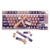  Gamakay 140 Keys Purple & Pink Keycaps Set, Cherry Profile PBT Five-Sided Thermal Sublimation Keycap Set for 61/68/75/80/84/87/98/104/108/Alice Layout Mechanical Gaming Keyboard