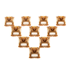 Gamakay Planet Series Venus tactile mechanical switches for hot-swappable keyboards, with strong feedback, 40 gf minimum trigger force and 60 gf end force.