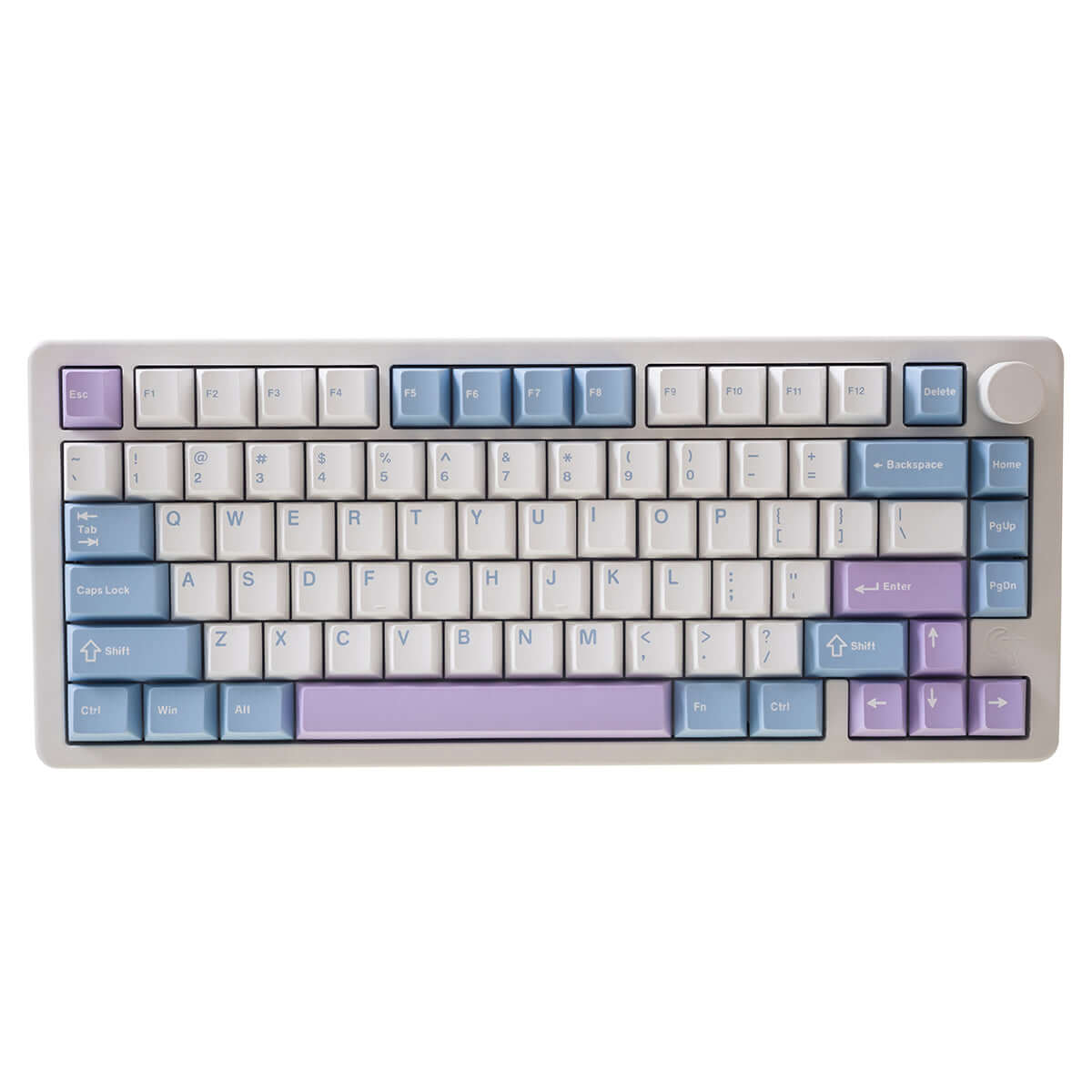 Teclado mecánico personalizado inalámbrico de aleación de aluminio Gamakay TK75PRO 75%