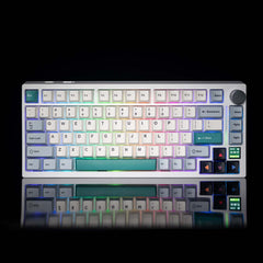 Teclado Mecánico Gaming GamaKay TK75 SOCD SnapTap – 75% Silencioso, Latencia de 0,05ms (Evolución de TK75 V2)