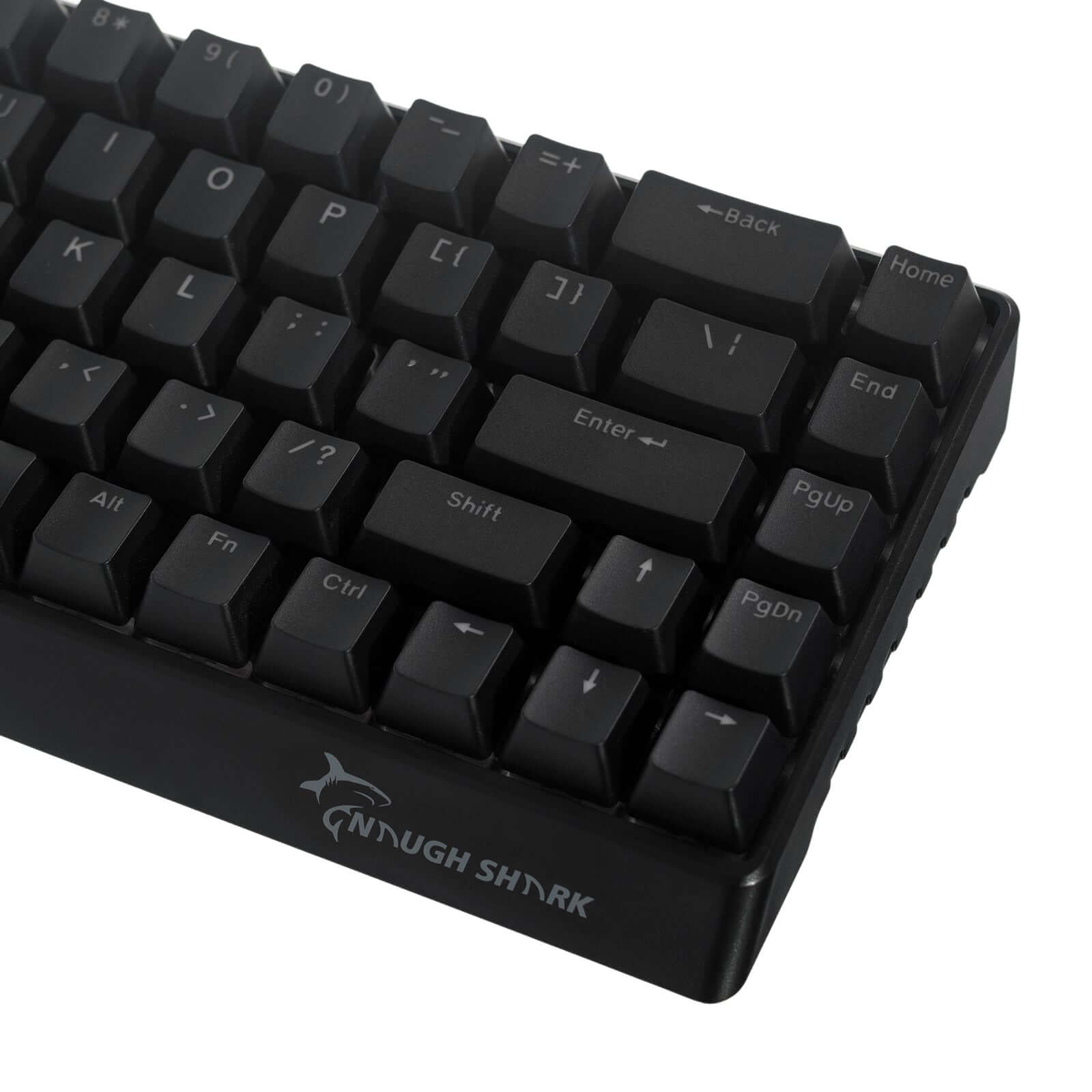 Gamakay x NaughShark NS68 Teclado Hall Effect con Switches Magnéticos con 8K Polling Rate 0.01 mm RT Precisión