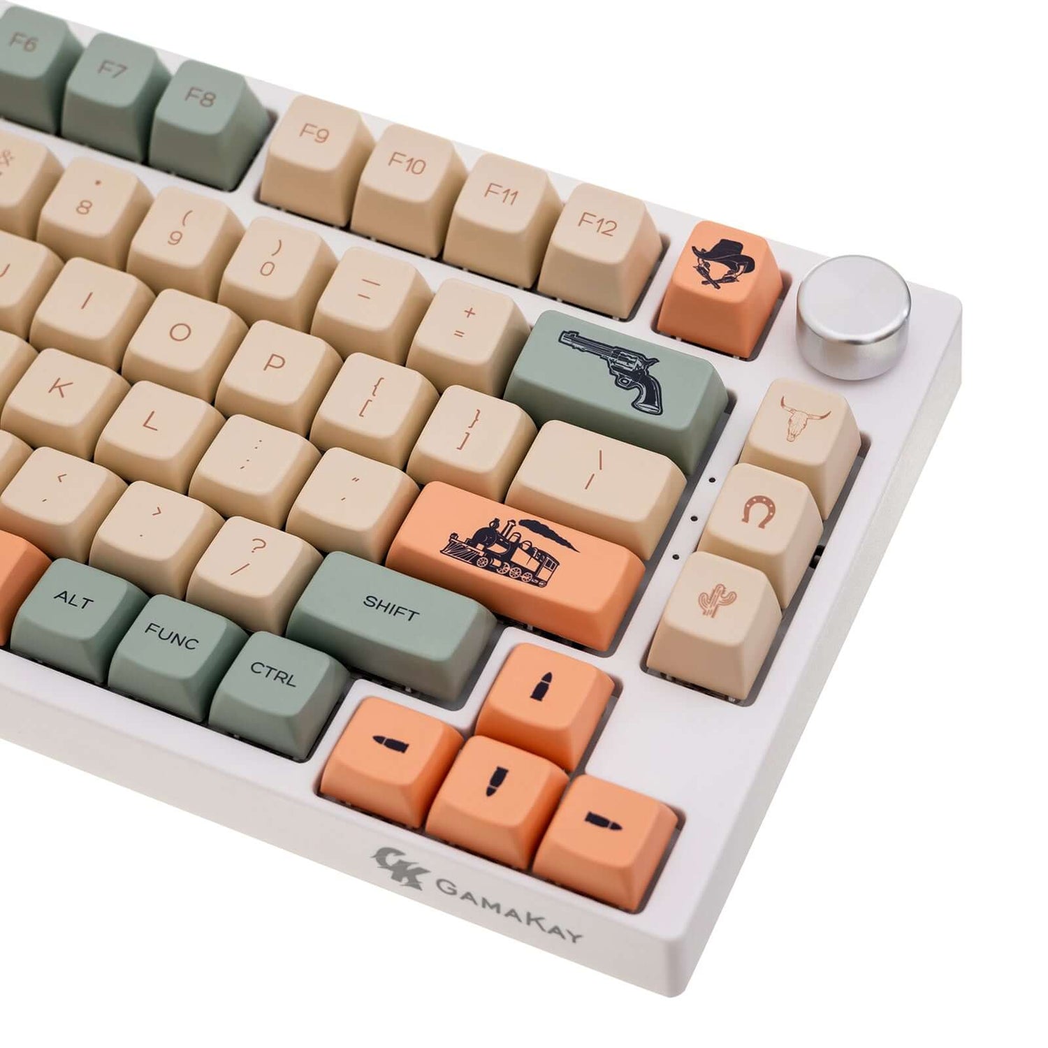 Gamakay 134 Keys West Cowboy Keycaps Set