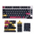 Gamakay 149 Keys Steampunk Style Keycaps Set, Cherry Profile PBT Dye-Sub Double-Shot Keycap Set - Add Victorian Charm to Your Keyboard with Steampunk-inspired Keycaps