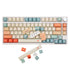 Gamakay 145 Keys Summer Love Theme Keycaps Set, Cherry Profile PBT Dye-Sub Double-Shot Keycap Set - Elevate Your Keyboard with Vibrant and Durable Keycaps