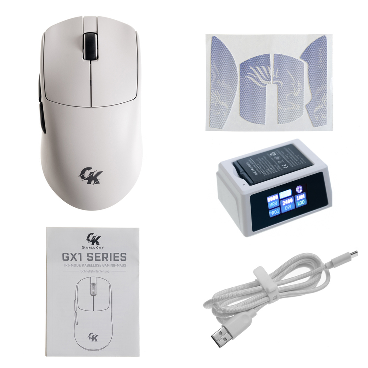 GamaKay GX1 y GX1 PRO | Ratón gaming inalámbrico silencioso