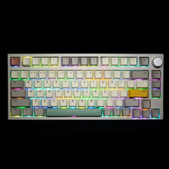 This pic is showing the TK75se rgb lighting in the dark place, the led combiantion is attractive and with difference colors.