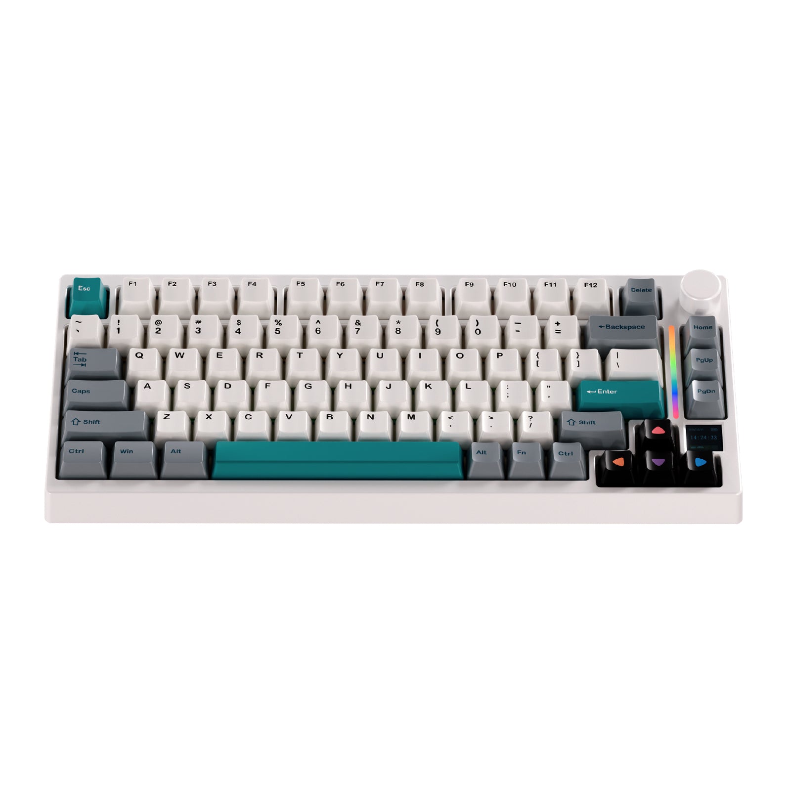 Clavier gaming mécanique silencieux Gamakay TK75 SOCD (mise à niveau du TK75 V2