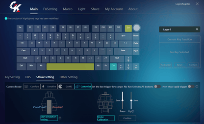 Gamakay TK75 HE 75% / TK68 HE 65% Clavier personnalisé sans fil à effet Hall