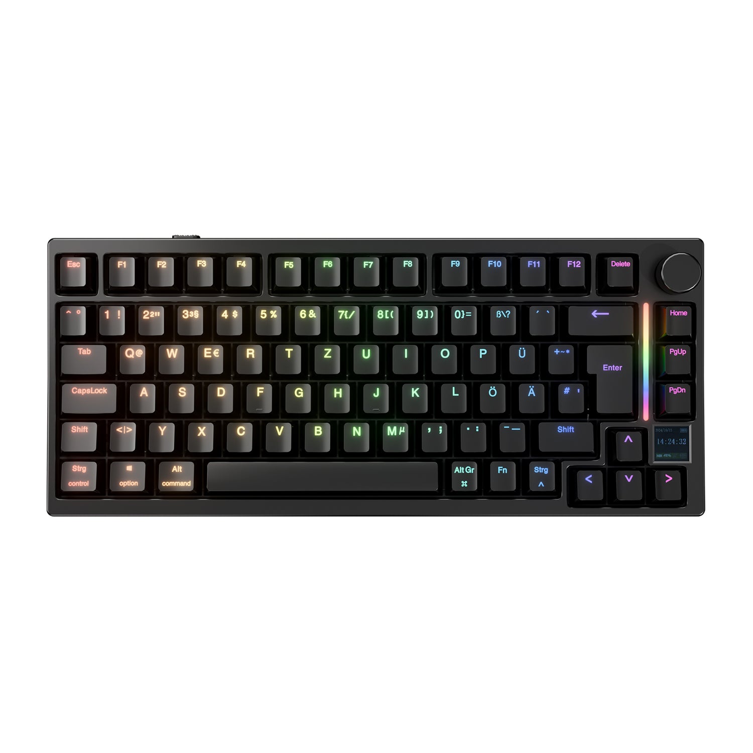 Gamakay TK75he V2 Hall Effect Clavier 8K Taux de sondage RT Précision