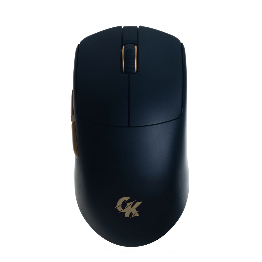 Gamakay GX1 black silent wireless gaming mouse front view