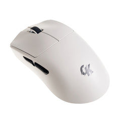 Gamakay GX1 white silent wireless gaming mouse product view