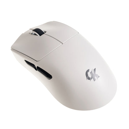 Gamakay GX1 white silent wireless gaming mouse product view