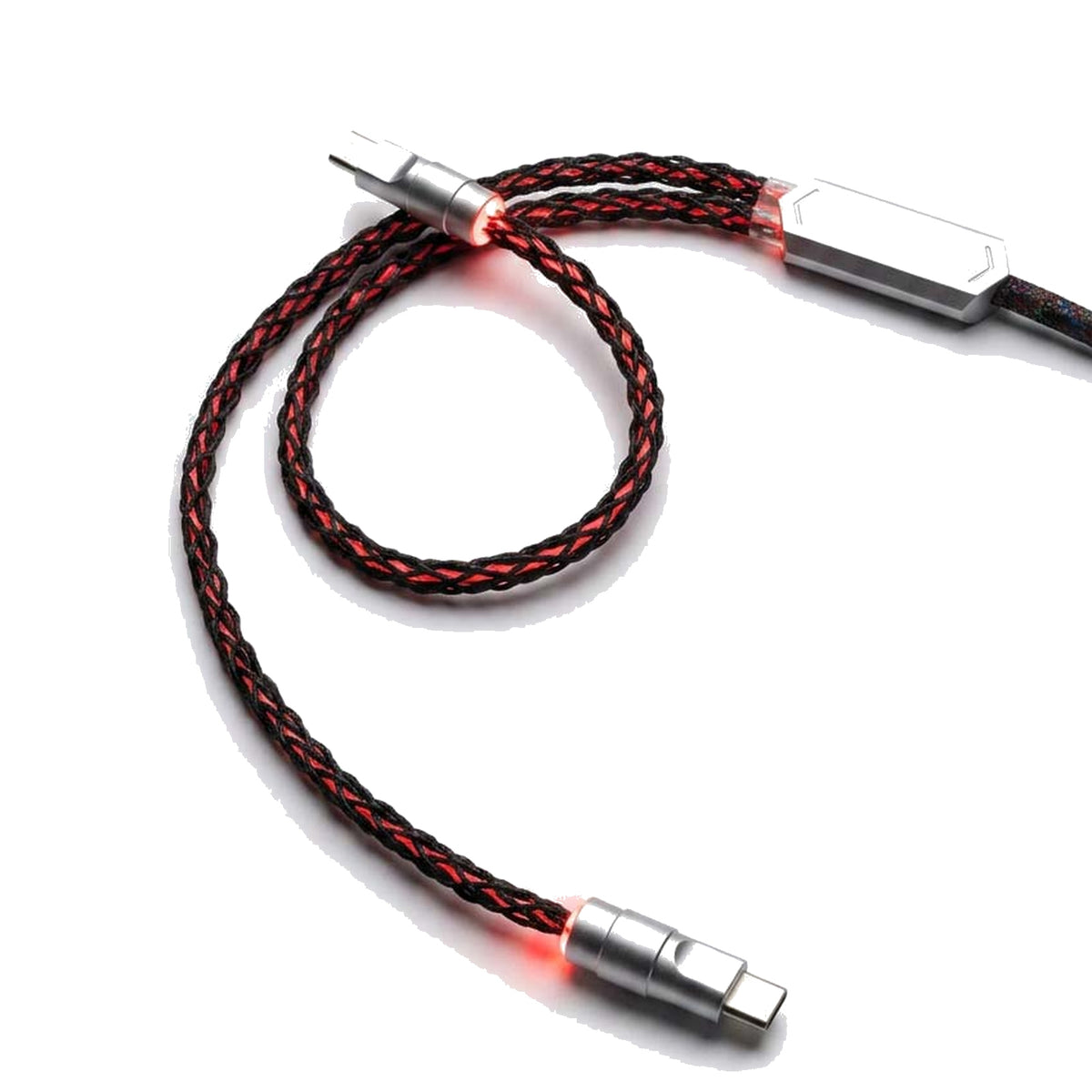 GamaKay Style 2-in-1 Pro Esports Keyboard Cable (65W / Zinc Alloy / Braided)