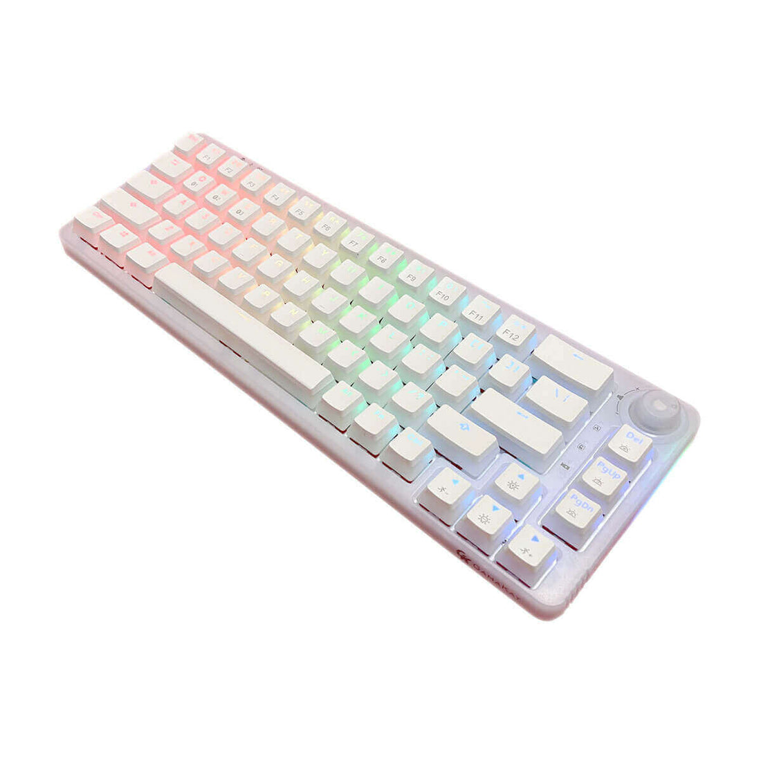 GamaKay LK67 65% GamaKay Switch Triple Mode Mechanical Gaming Keyboard with PBT Double-shot Pudding Keycaps