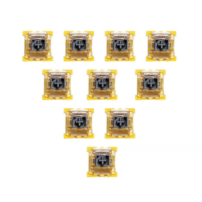 GamaKay bumblebee linear switch pre-lube switches for machanical keyboard