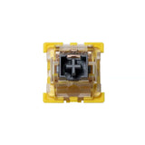 Gamakay bumblebee pre-lubed switches, linear switch for mechianal keyboard 10pcs/pack