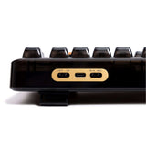 Gamakay G75 75% Gasket-mount RGB Mechanical Keyboard- Color Black  Batery in 3750mAh