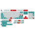 Coral Sea Keycap Set XDA 128 Keys