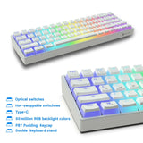 GamaKay MK68 65% RGB Mechanical Gaming Keyboard