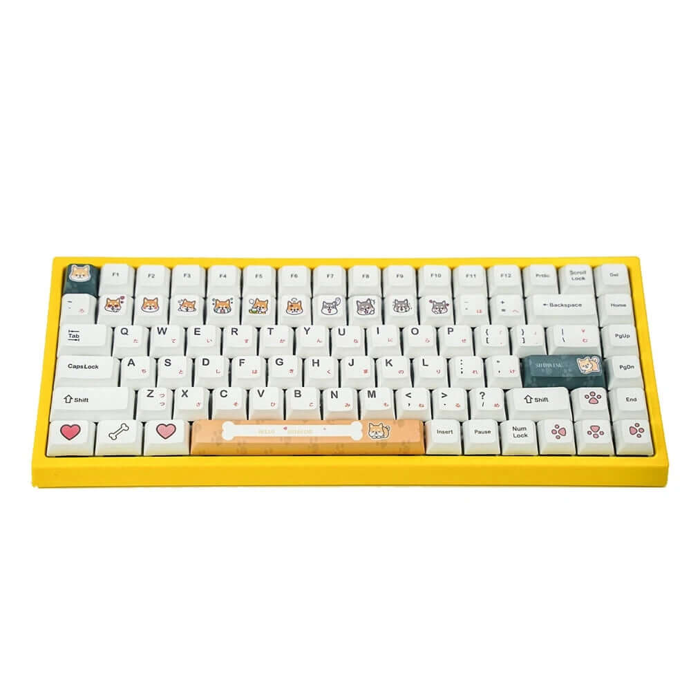 116 Keys Shiba Inu Japanese Keycap Set