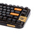 Gamakay G75 75% Gasket-mount RGB Mechanical Keyboard- Color Black