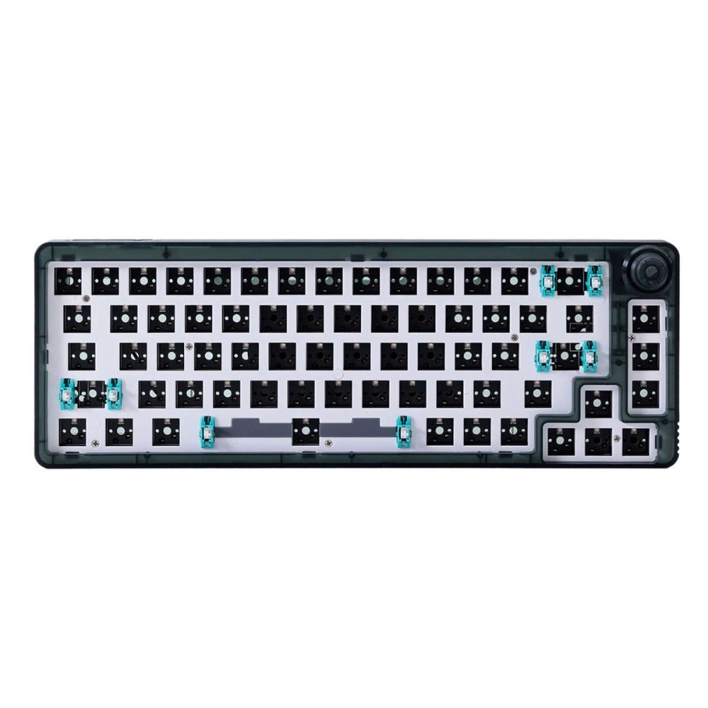 Gamakay LK67 65% Hot-swappable RGB Mechanical Keyboard Kit-black