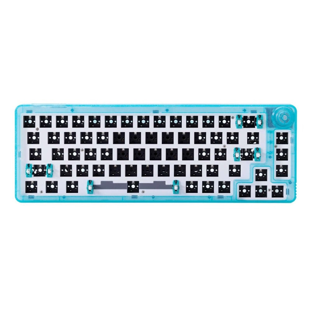 Gamakay LK67 65% Hot-swappable RGB Mechanical Keyboard Kit-blue