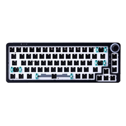 Gamakay LK67 65% Hot-swappalbe RGB Mechanical Keyboard Kit-black