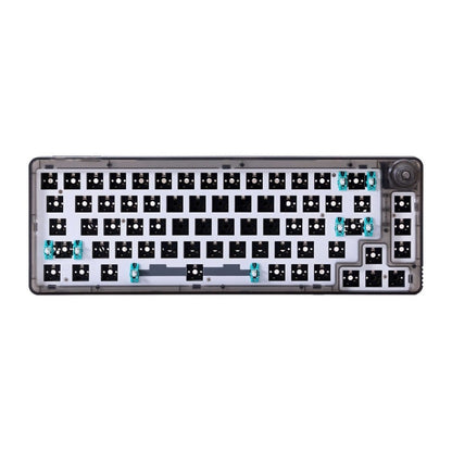 Gamakay LK67 65% Hot-swappable RGB Mechanical Keyboard Kit-black