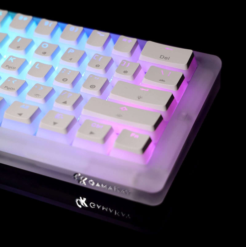 Gamakay K61 pro RGB programable 60% gasket mout triple modes connection mechanical keyboard