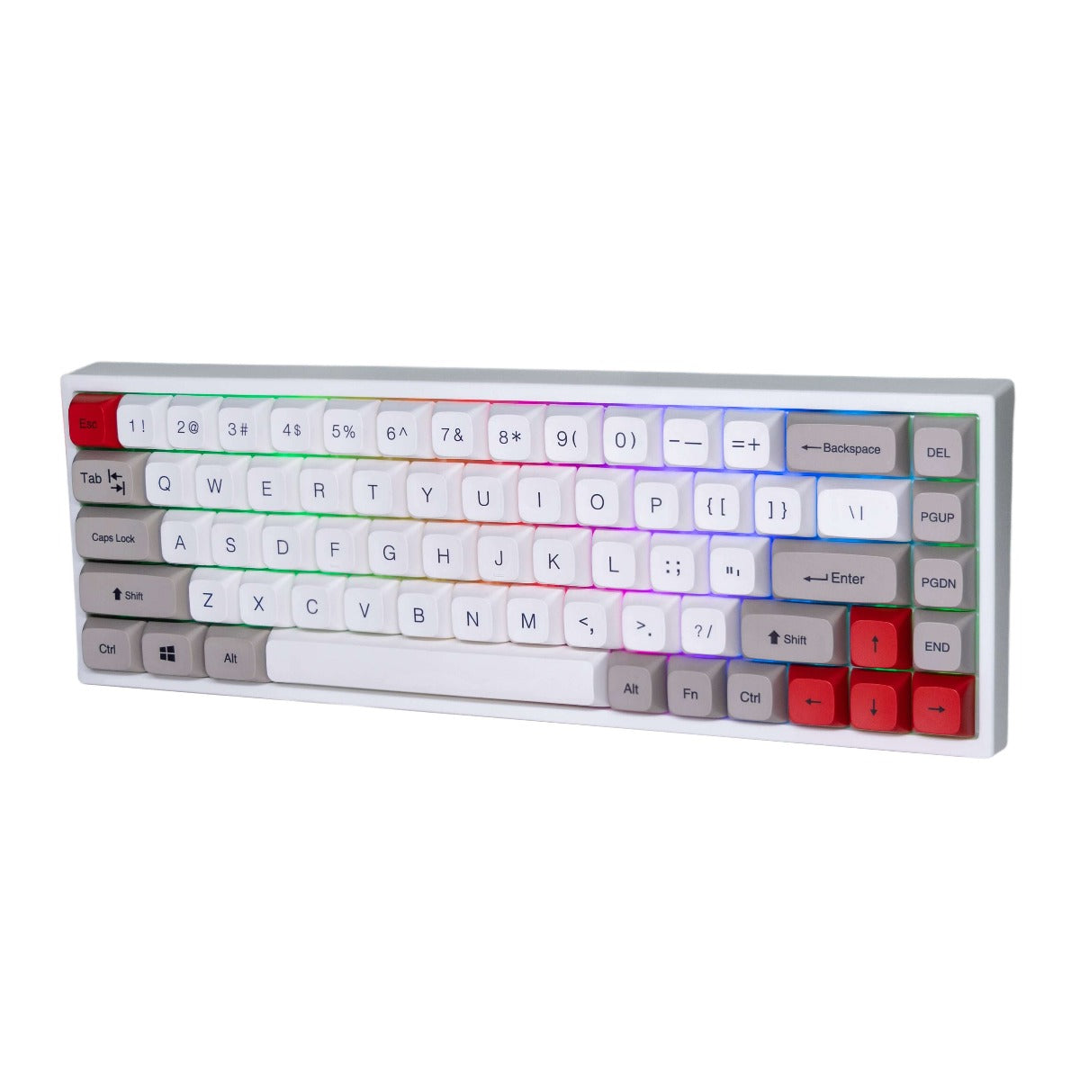 Gamakay TK68 65% RGB Mechanical Gaming Keyboard with XDA Profile PBT ...
