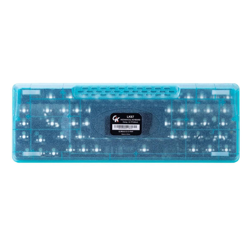 Gamakay LK67 65% Hot-swappalbe RGB Mechanical Keyboard Kit-blue