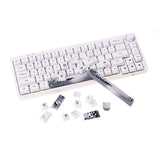 GamaKay 143 Keys Panda Keycaps Set for LK67 TK68 CK61 CK68 MK61