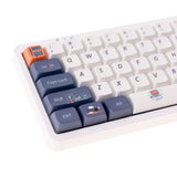 GamaKay 128 Keys Puzzle Life Keycaps Set-Sub XDA Profile Suitable Keycap for LK67 TK68 CK61 CK68 MK61